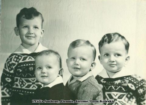 Kolaski kids, 1950s