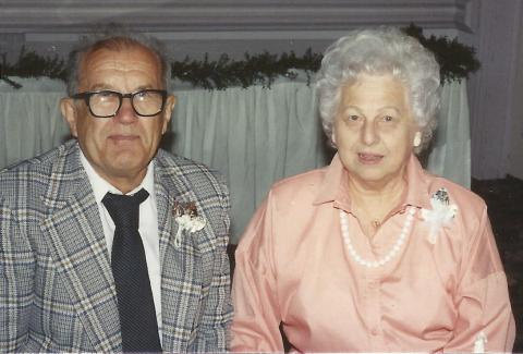 Wally & Loretta Gabrys, Aug. 1989