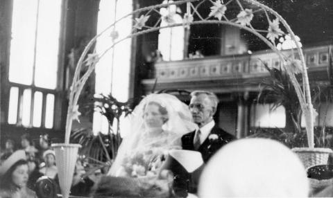 Irene & father Antoni Kolaski, 1939