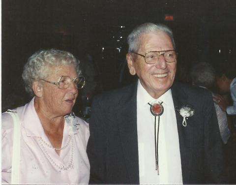 Irene & Casey Mroz, August 1989